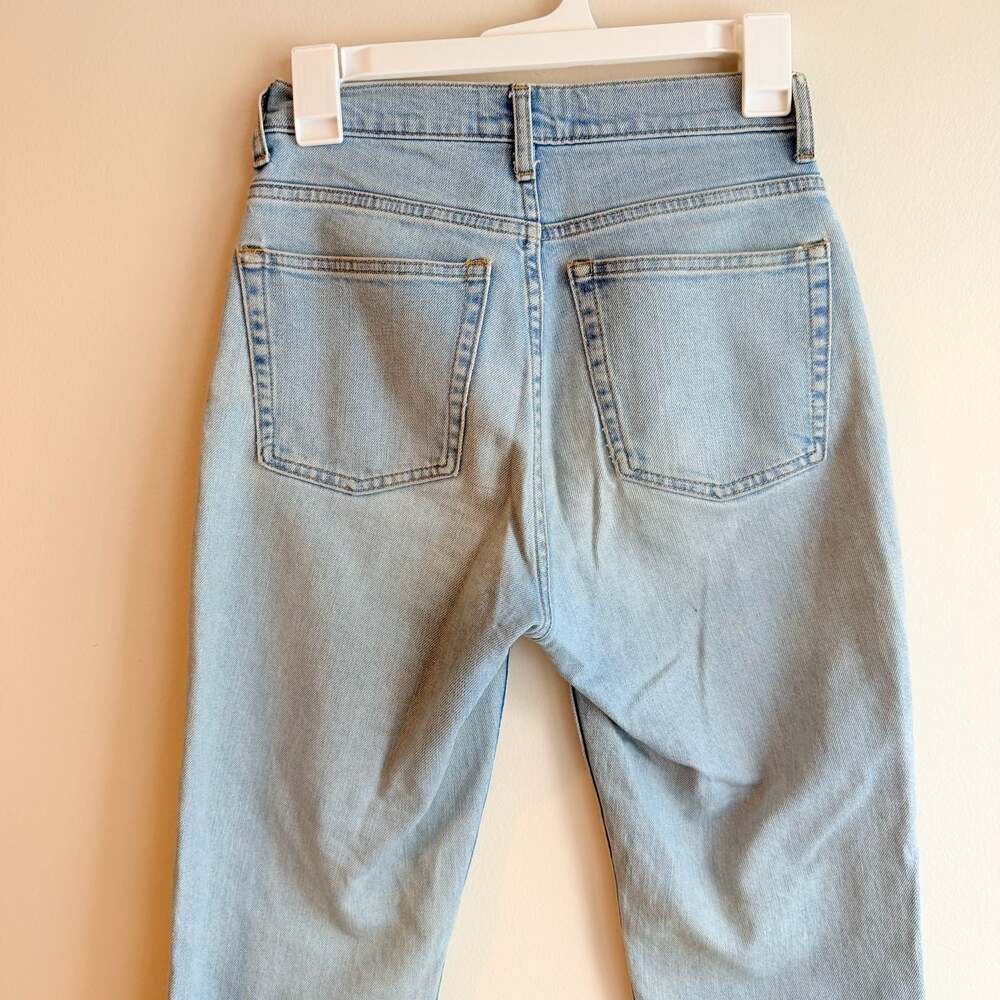 Everlane The Cheeky Jean Light Wash High-Rise Ankle Denim Size 25 - Picture 5 of 8